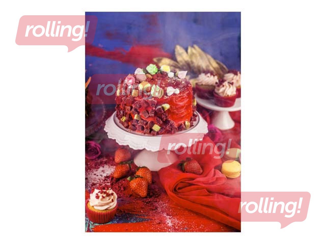 Torte Sārtais samts, Sala, 1kg