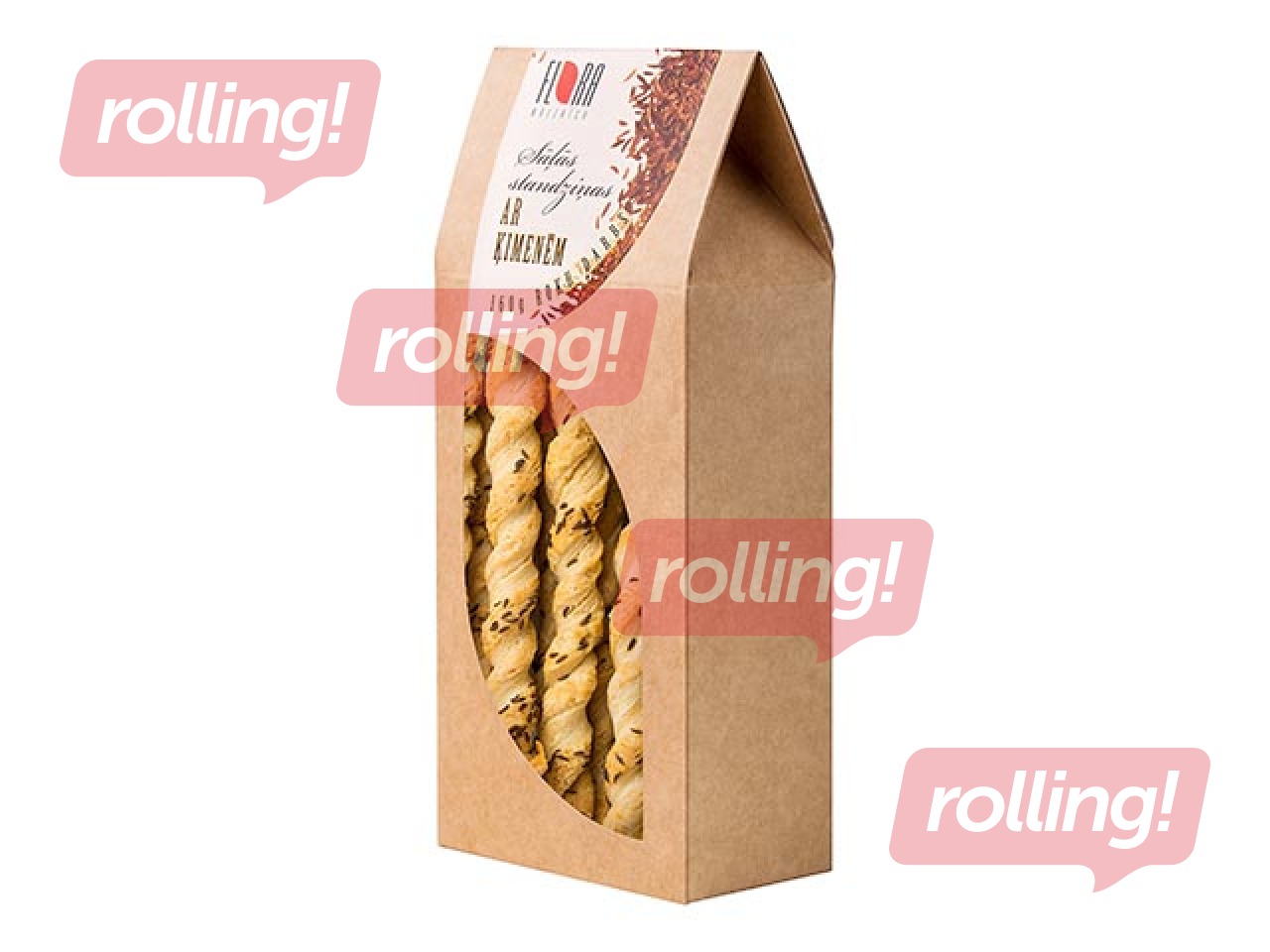 Cepumi Flora sāļās standziņas ar ķimenēm, 160g