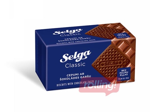Cepumi Selga ar šokolādes garšu, 180g
