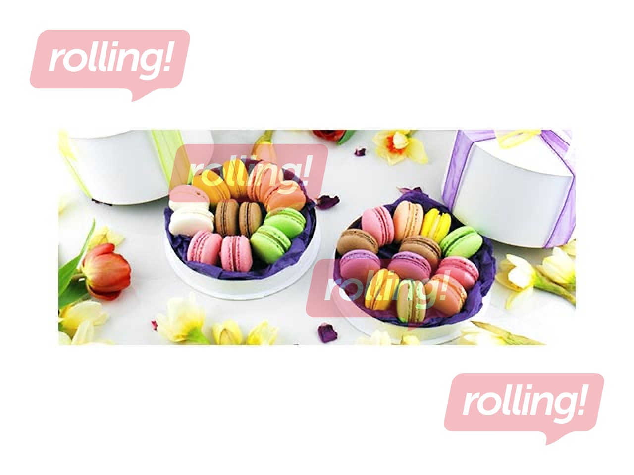 Макаруны праздничные Sala, 12 шт.