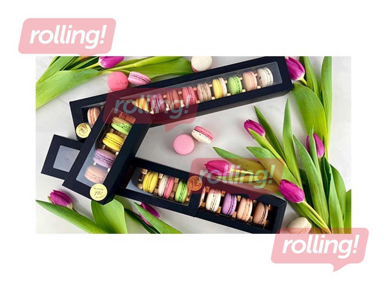 Macaroons Lux Sala, 12 pcs.