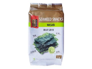 Appetizer of seaweed with wasabi Fudo, 5 g