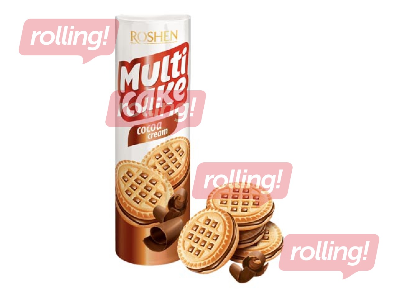 Küpsised Multicake kakaotäidisega, 180 g