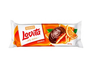 Küpsised Lovita apelsiniželeega, Roshen, 135 g