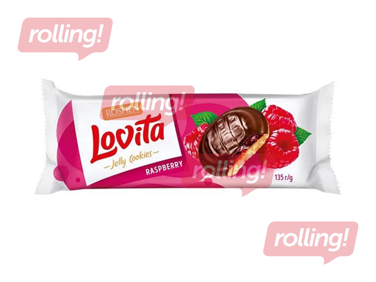 Cepumi Roshen Lovita ar aveņu želeju, 135g