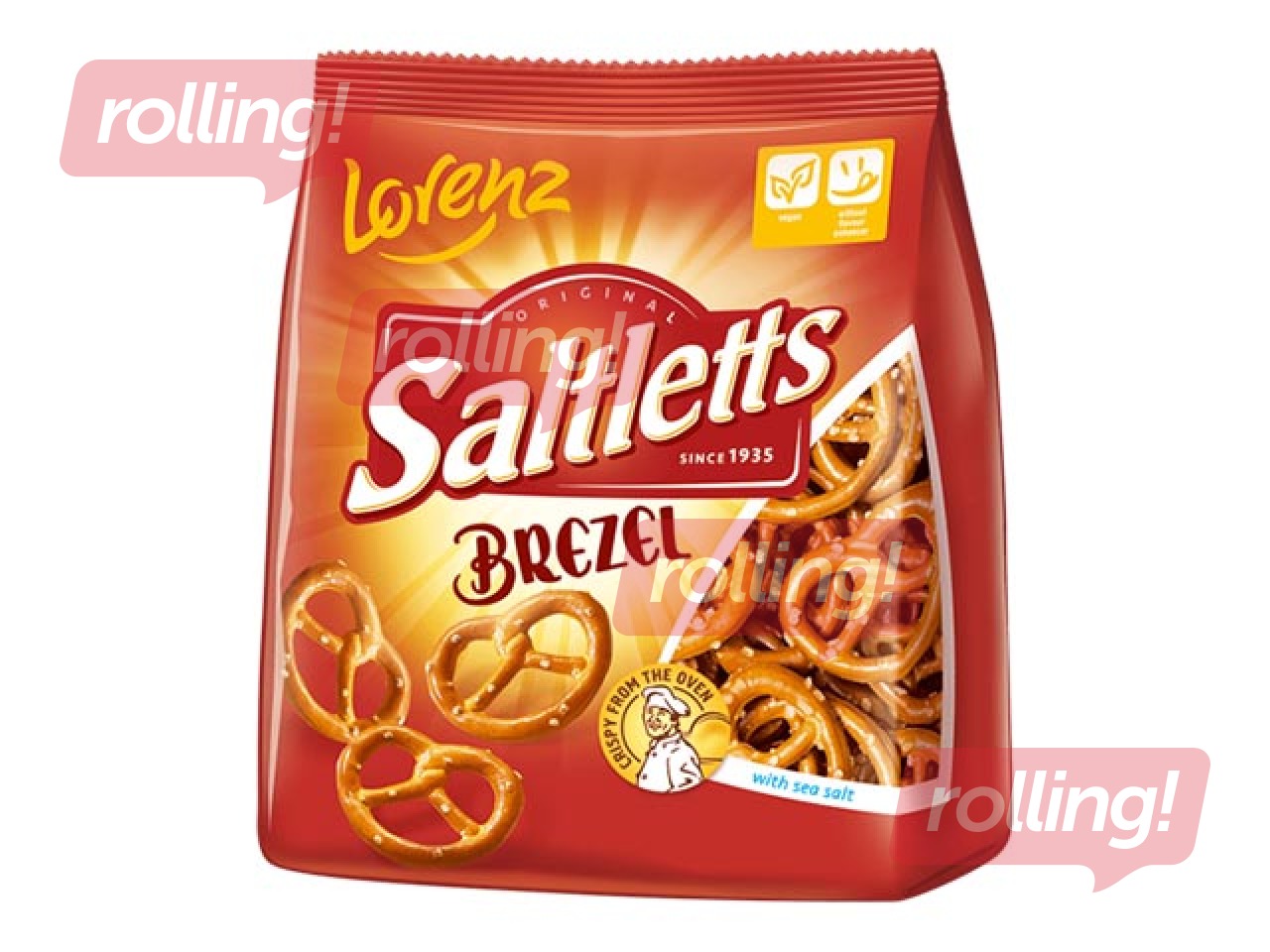 Cepumi Lorenz Saltletts, sāļie kliņģeriši, 150g