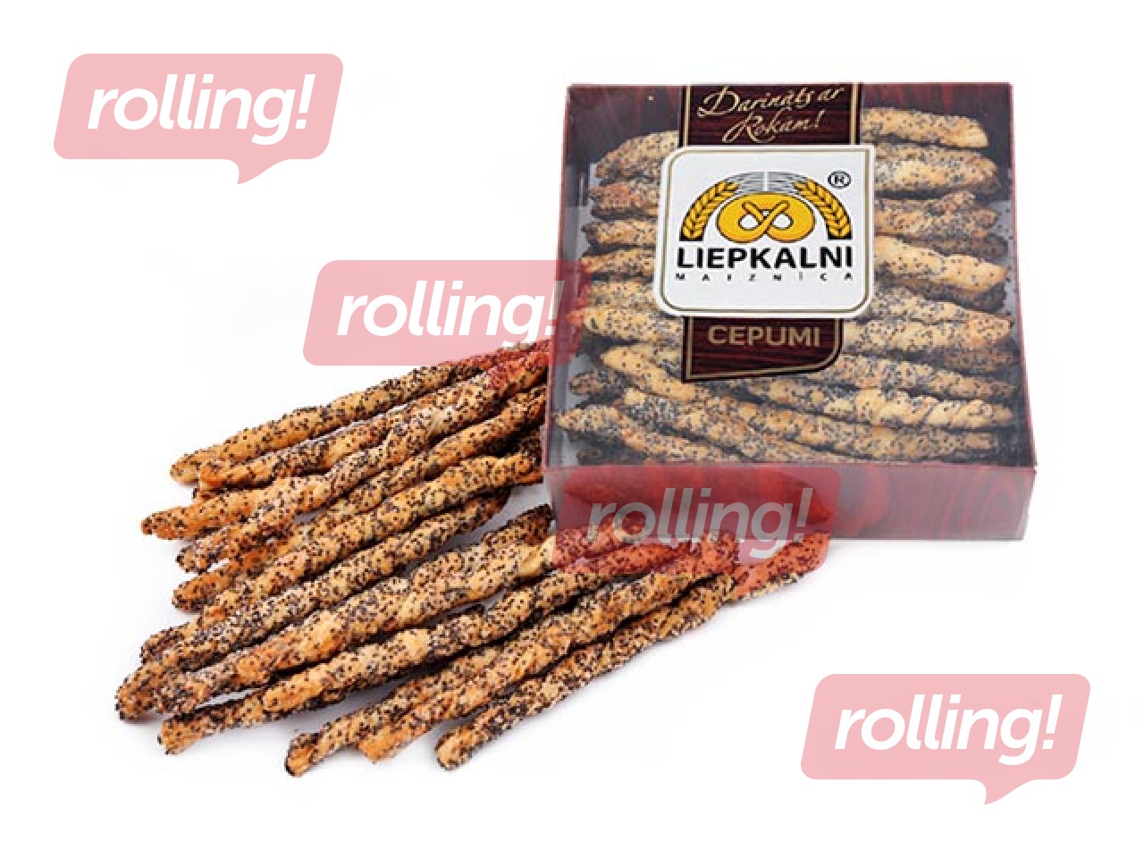 Cepumi Liepkalni kārtainās magoņu standziņas, 200g