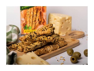 Cepumi Liepkalni, kliju standziņas ar sieru un melno sezamu, 100g