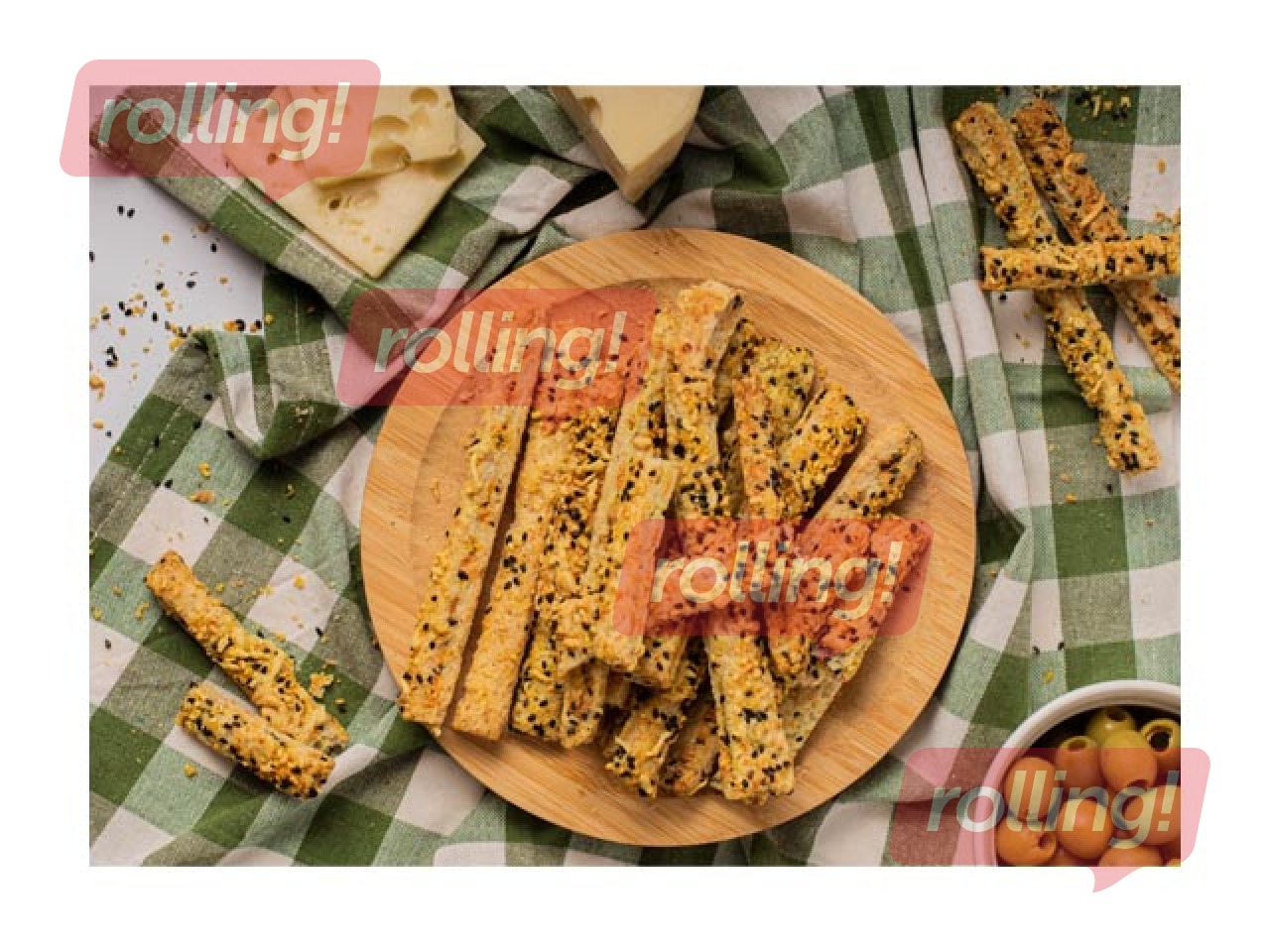 Cepumi Liepkalni, kliju standziņas ar sieru un melno sezamu, 100g