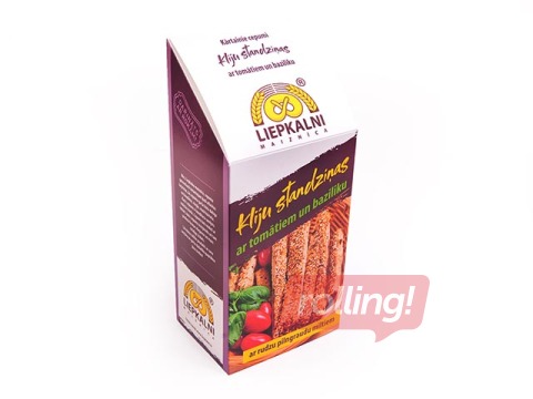 Cepumi Liepkalni Kliju standziņas ar tomātiem un baziliku, 100g