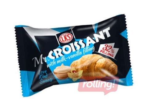 Kruasan Mr.Croissant, piima-vanilje täidisega, 45g