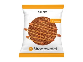 Waffles Stroopwafel, with caramel filling, 33g