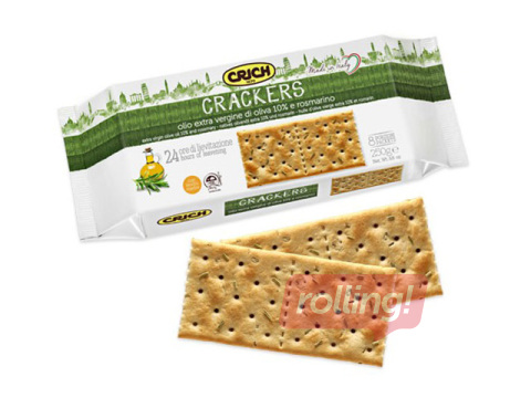 Cepumi Crich ar olīveļļu un rozmarīnu, 250g