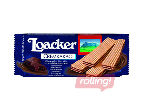 Vafeles Loacker Classic Chocolate, 90g