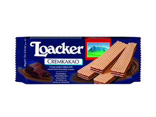 Vafeles Loacker Classic Chocolate, 90g
