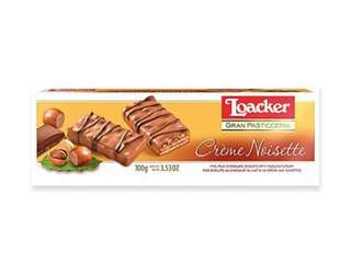 Vafeles Loacker Pastisseria Creme Noisette, 100g