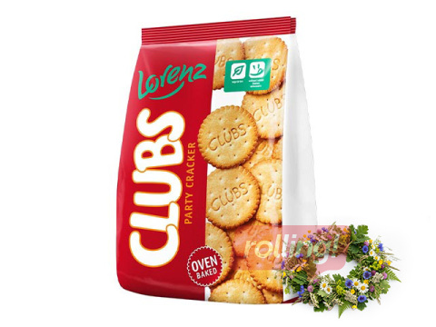 Krekeri Lorenz, Party Clubs, sālīti, 150g +Līgo dāvana!