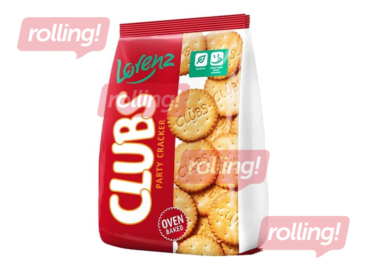 Salted crackers Lorenz, Party Clubs, 150g