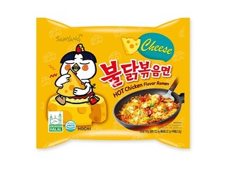 Лапша Samyang, Buldak со вкусом острой курицы и сыра, 130г