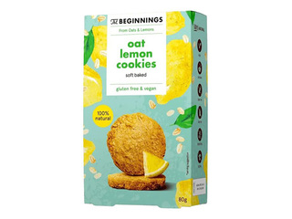 Cepumi The Beginnings, auzu ar citronu garšu, 80g