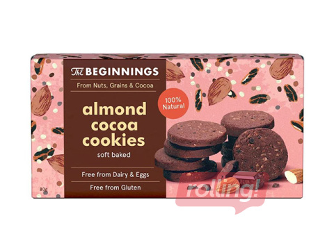 Cepumi The Beginnings ar mandeļu un kakao garšu, 80g