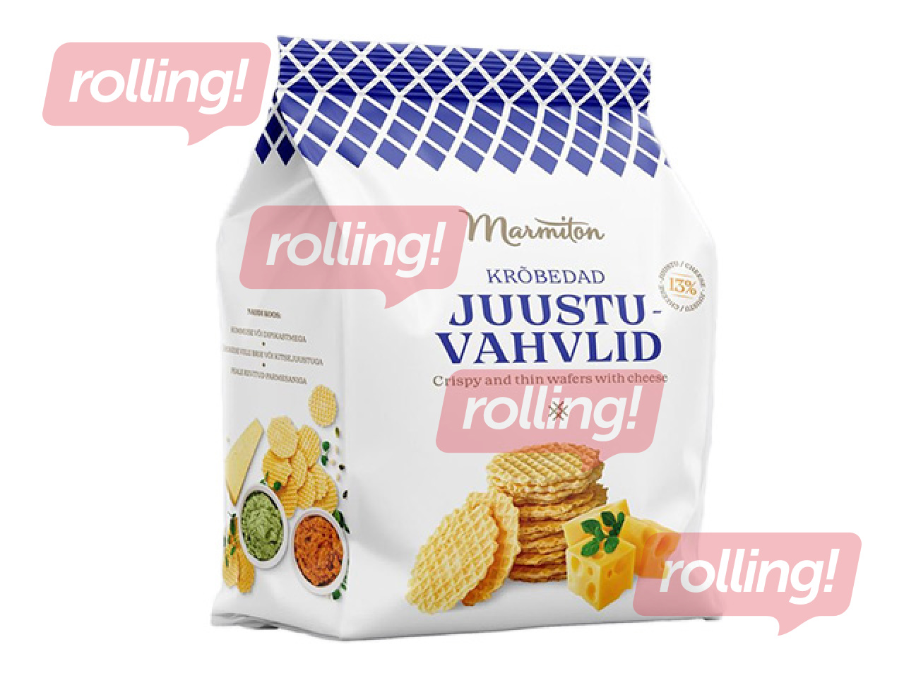 Wafers MARMITON with cheese flavour, 80g