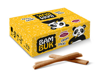 Kraukšķi BamBuk ar kondensēta piena garšu, 4kg