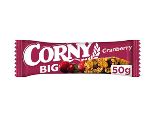 Musli batoniņš Corny Big, dzērveņu, 50g