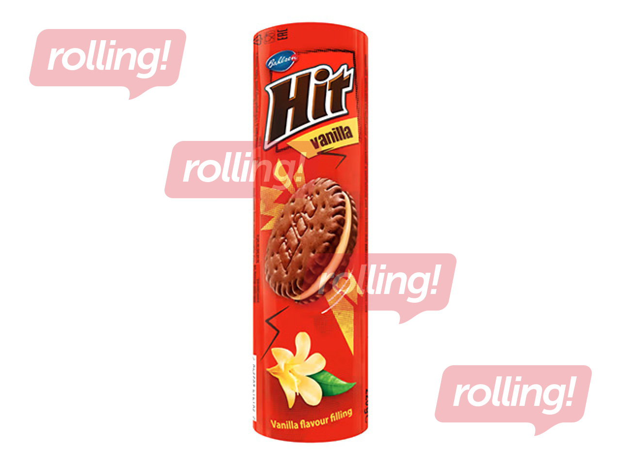 Cepumi Hit ar vaniļas krēmu, 220g