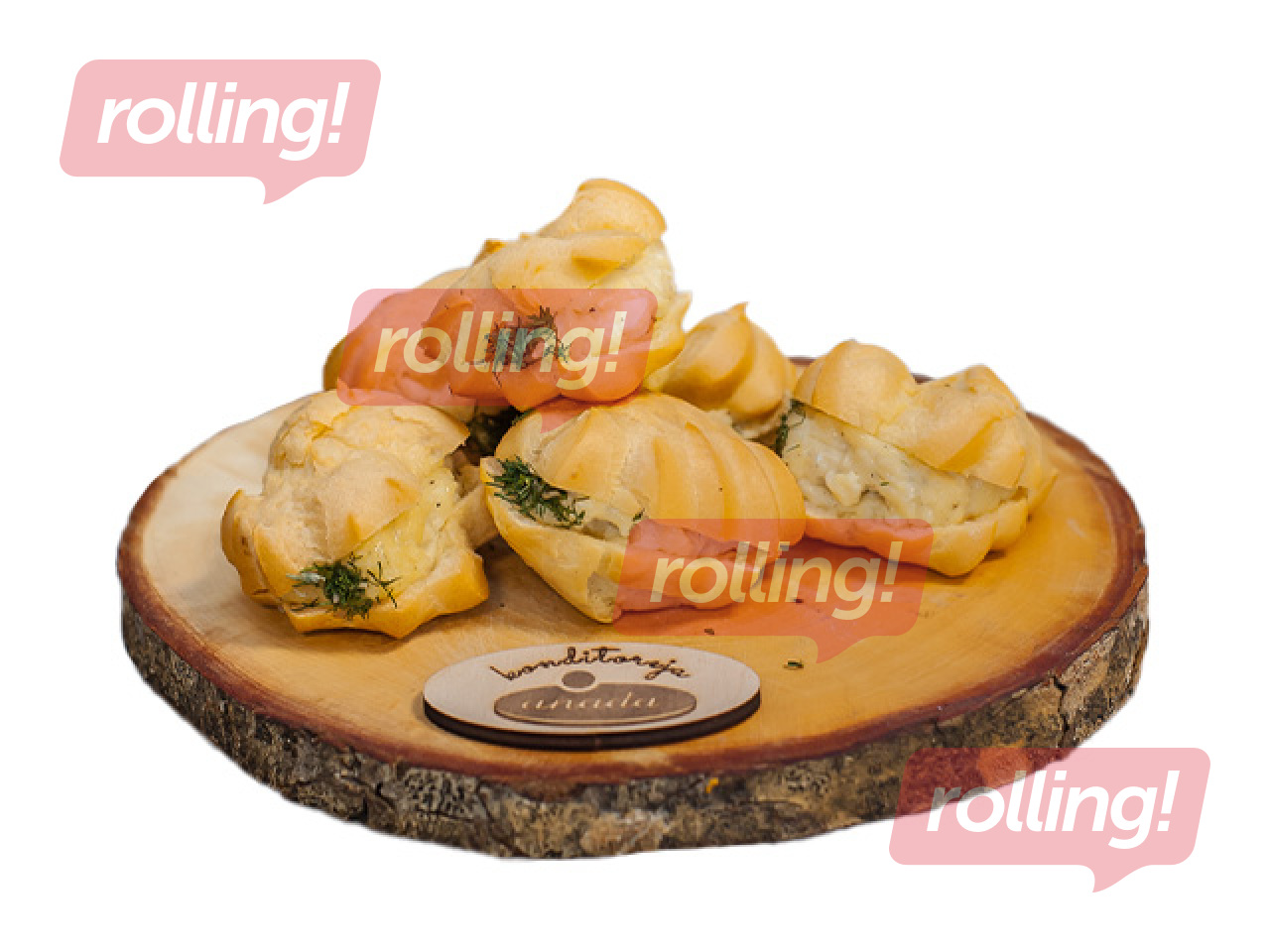 Profitroļi siera - ķiploku, Anada, 0.5kg