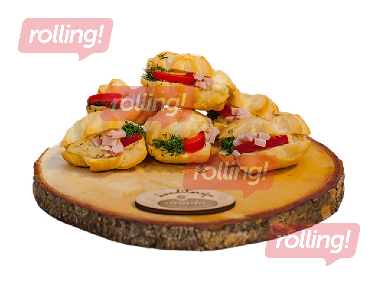 Profitroļi siera - šķiņķa, Anada, 0.5kg