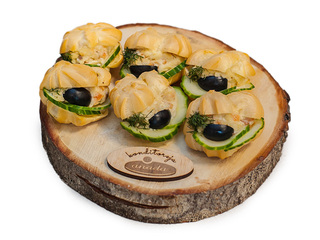 Profiteroles cheese - salmon, Anada, 0.5kg