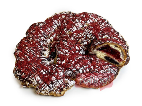 Крендель с шоколадно-вишнёвой начинкой Anada, 2kg