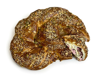 Savoury pretzel with ham and seeds, Anada, 2kg