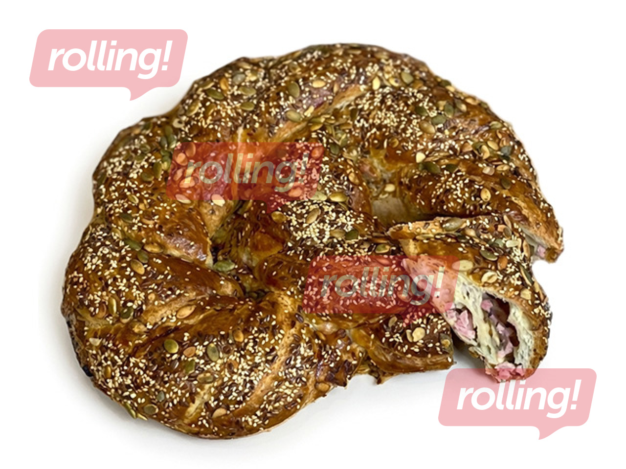 Soolane kringel singi ja seemnetega Anada, 2kg