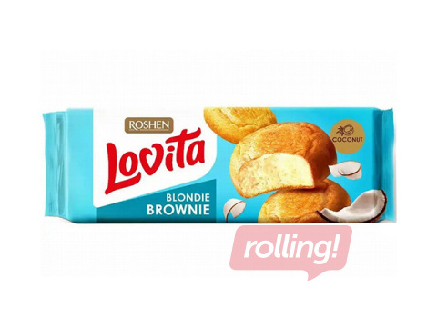 Cepumi Roshen Lovita Blondie Brownie ar kokosriekstu, 152g