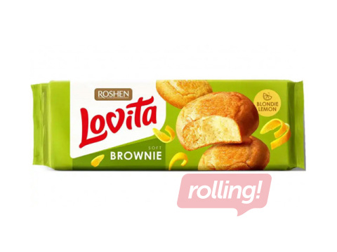 Cookies Lovita Blondie Brownie with cocoa, Roshen, 152g