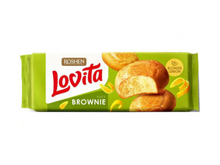 Küpsised Lovita Blondie Brownie kakaoga, Roshen, 152g