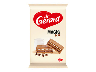 Печенье Dr. Gerard Magic Duo, какао с кремовым и шоколадным наполнителем, 330g