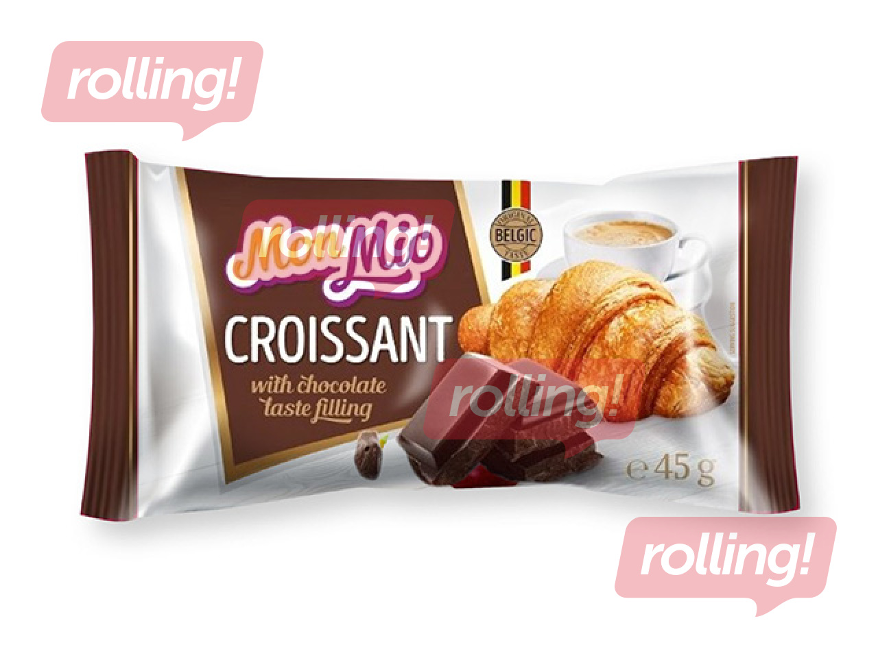 Kruasāns Mon Mio ar šokolādes pildījumu, 45g