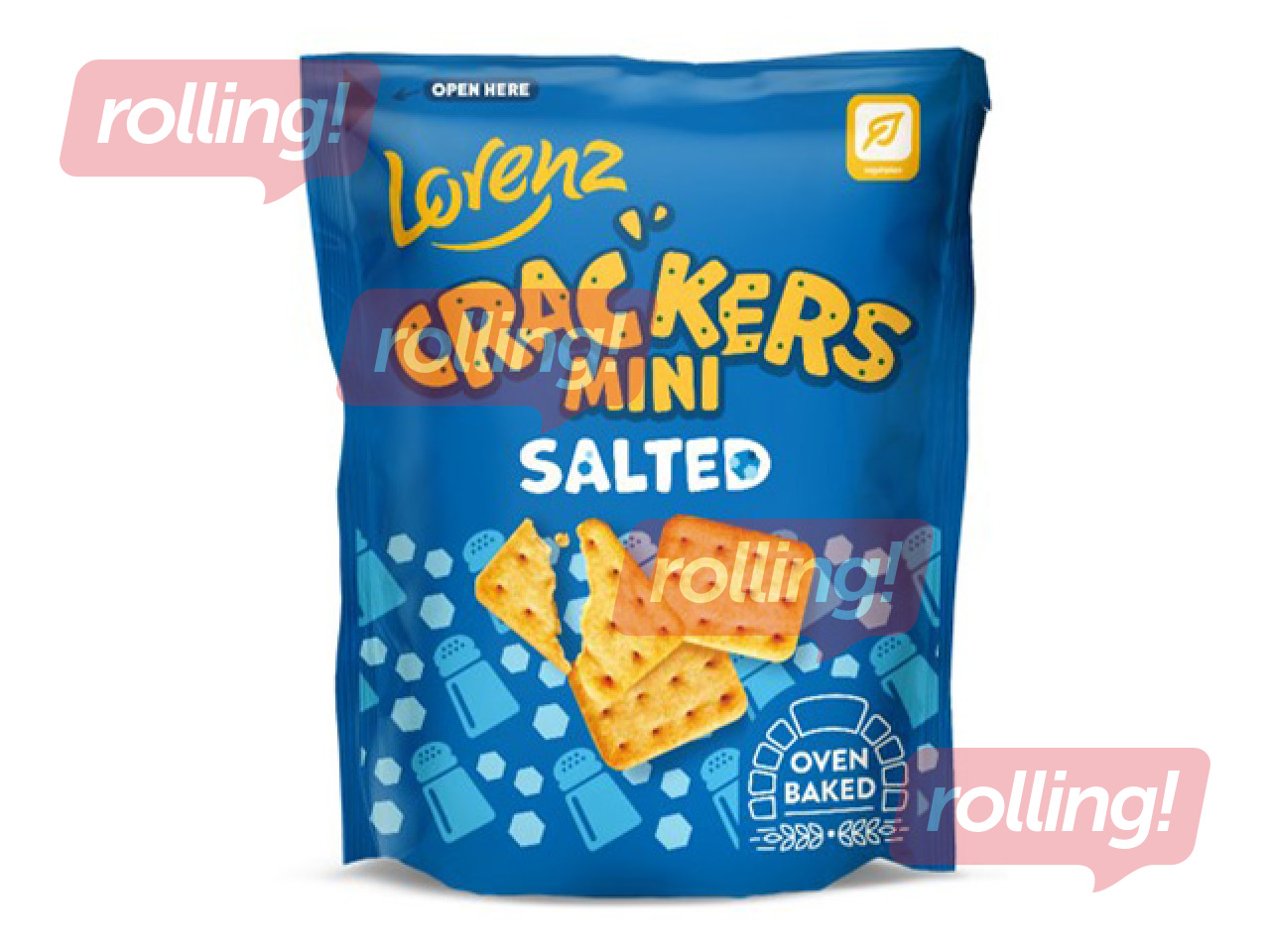 Biscuits Lorenz Mini, salted crackers, 100g