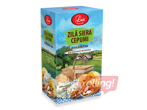 Cepumi Lāči, zilā siera ar valriekstiem, 100g