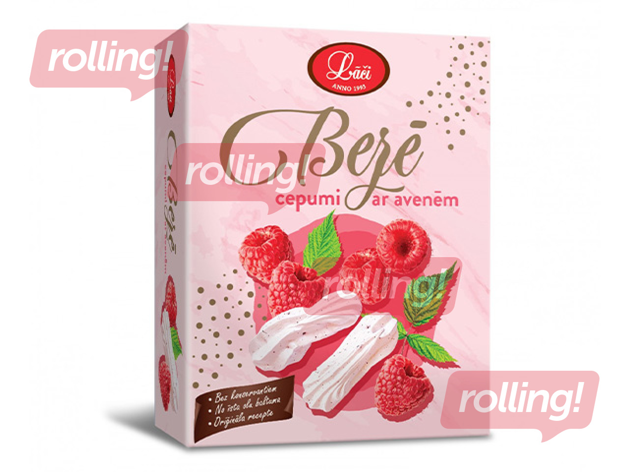 Cepumi Lāči, bezē, ar avenēm, 50g