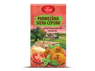 Küpsised Lāči, Parmesani juustu, kuivatatud tomatite ja basiilikuga, 100g