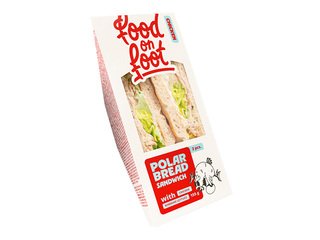 Võileib Mantinga Food on Foot, polarleivast, kana ja rooma salatiga, 155g