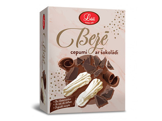 Cepumi Lāči, bezē, ar šokolādi, 60g