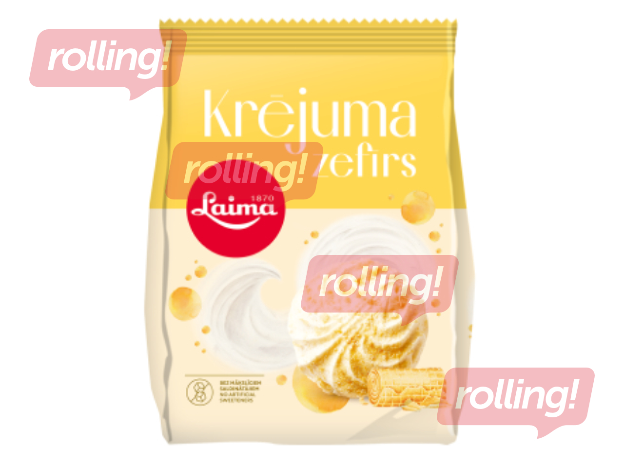 Zefīrs Krējuma, Laima, 200g