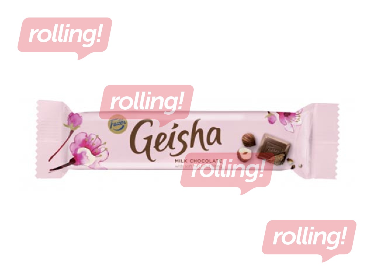 Šokolāde Geisha, piena, 37g