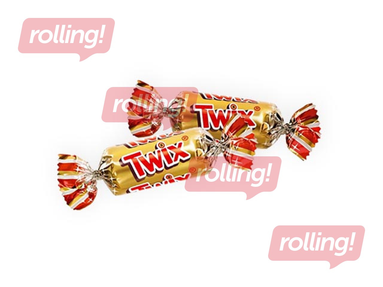Konfektes šokolādes Twix sveramās 2.5 kg