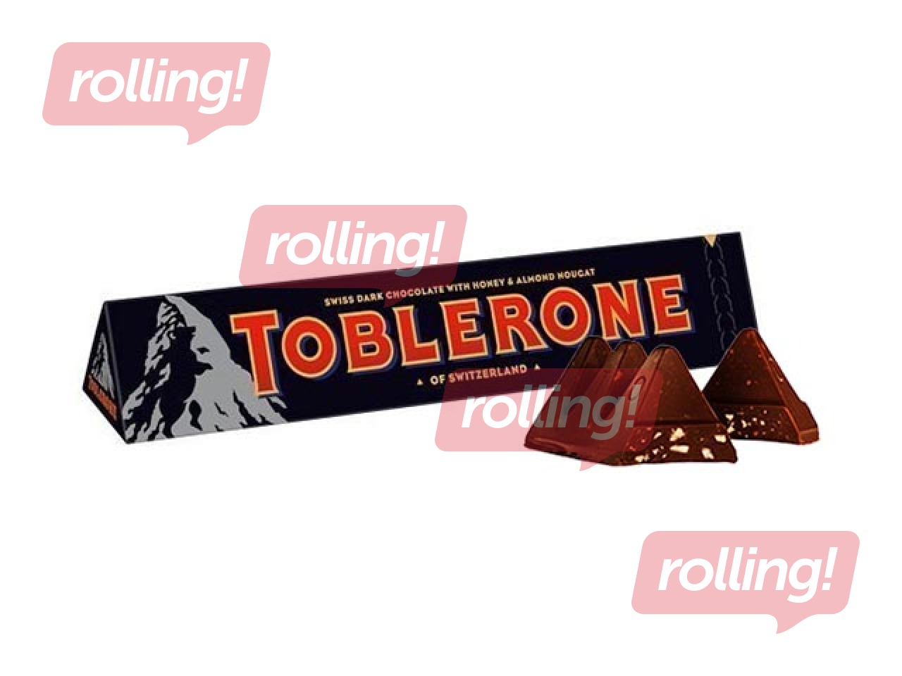 Šokolāde Toblerone rūgtā, 100g